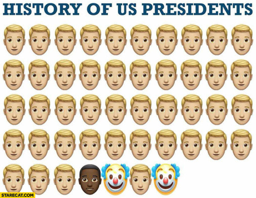 história us prezidentov