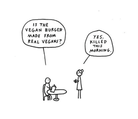 Grass-fed, free-range vegans